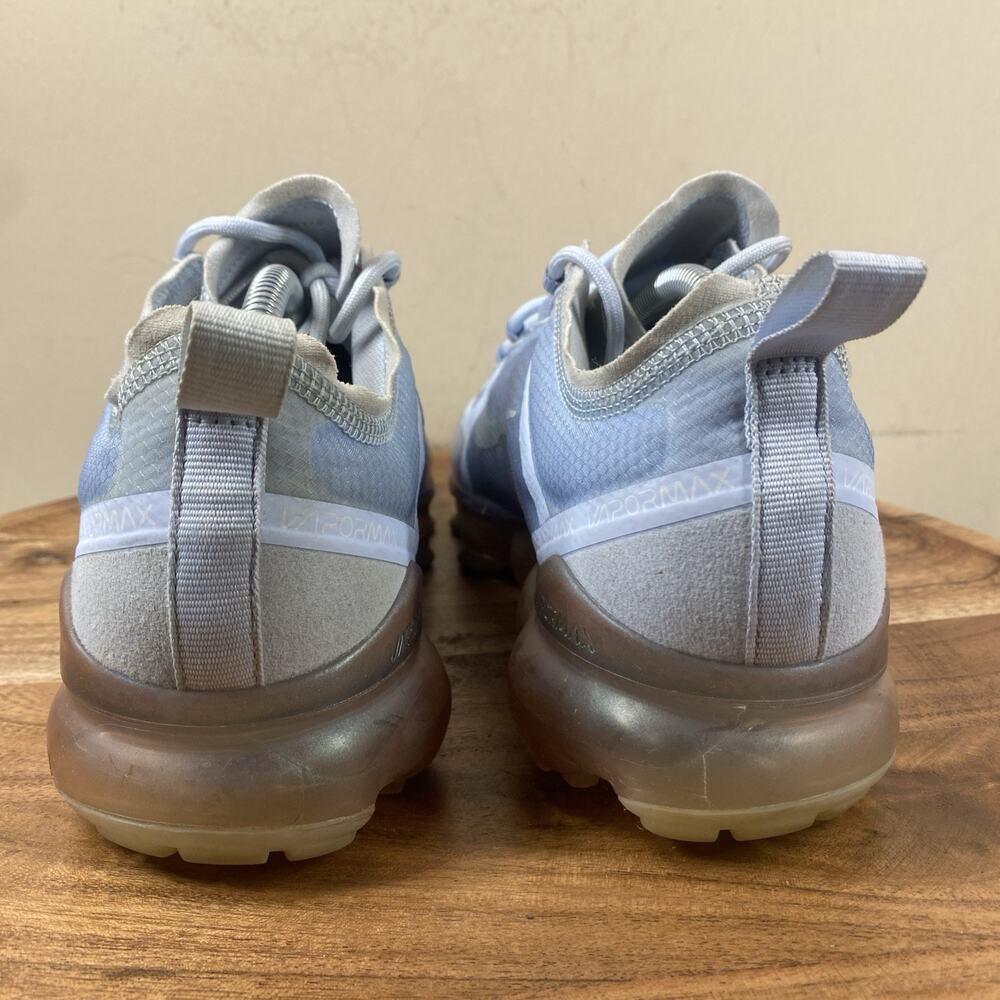 Nike Air Vapormax 2019 Indigo Fog Womens Blue Silver Size 8.5 Shoes AJ2617-001 - Picture 3 of 10
